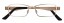 gold with white striped sides - M06