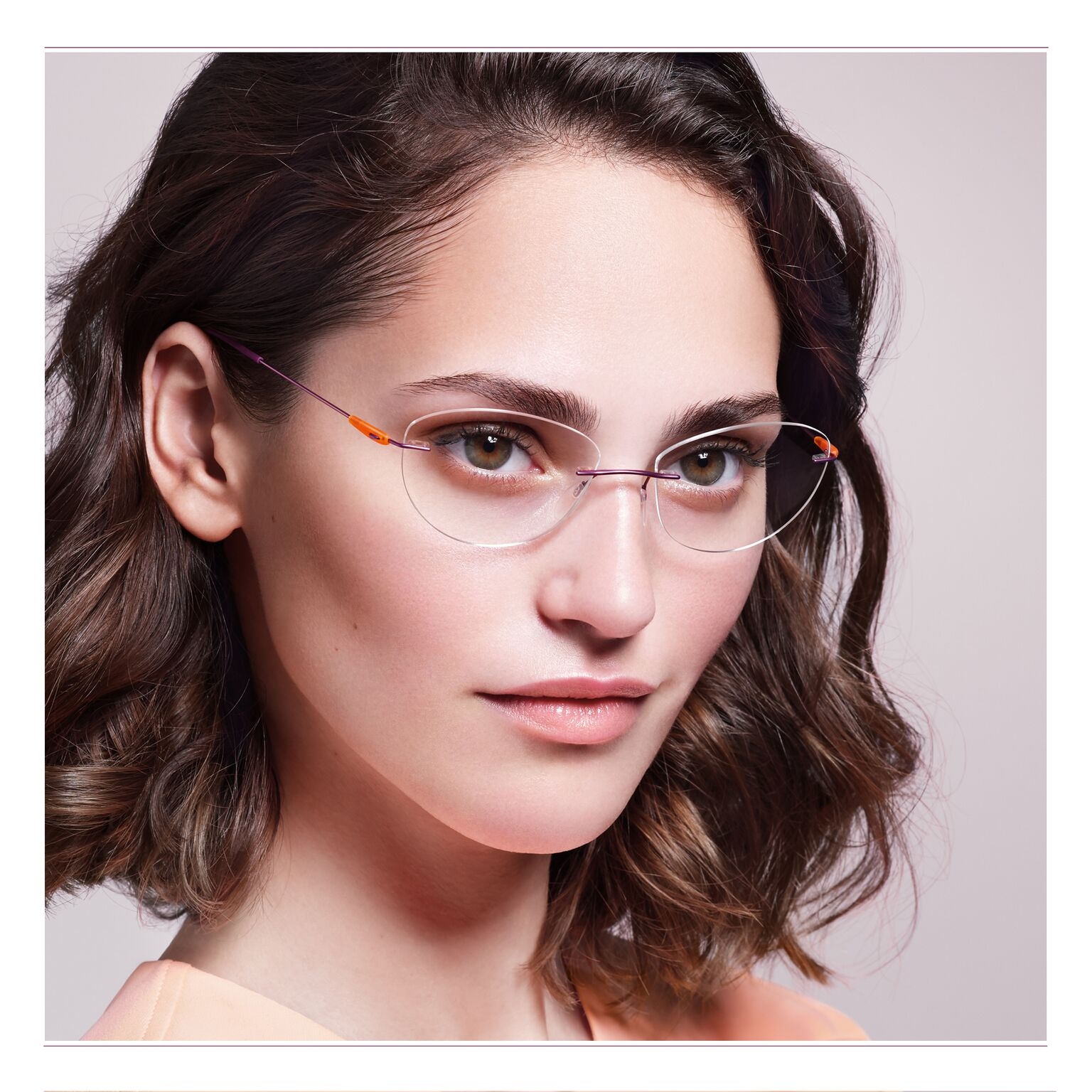 Add Leading Brand Prescription Lenses to your Rimless Glasses Frame