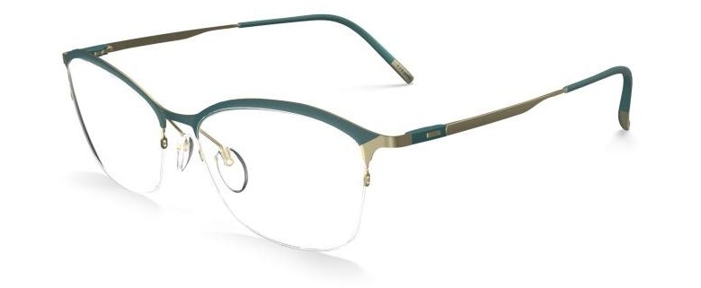 Silhouette 4557 Lite Arcs Nylor Semi-Rim Glasses